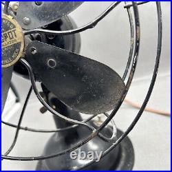 Antique 1920s 1930s Signal Electric MFG Cool Spot Signal Type 214 Desk Fan