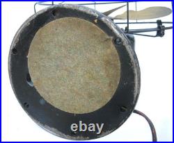 Antique 1920s Emerson BRASS Blade Electric Fan Type 28646. Runs Well
