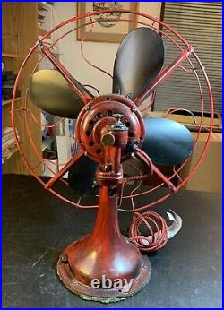 Antique 1920s Westinghouse 16 Oscillating Desk Fan 321347 New Cord Tested Works