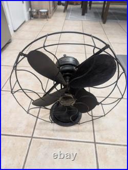Antique 1920s Westinghouse 17 Oscillating Desk Fan 321347 WORKS Antique 1920s Westinghouse 17 Oscillating Desk Fan 321347 WORKS