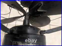 Antique 1920s Westinghouse 17 Oscillating Desk Fan 321347 WORKS Antique 1920s Westinghouse 17 Oscillating Desk Fan 321347 WORKS
