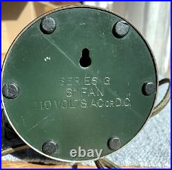 Antique 1924 Ge Series G 6 Brass Small Fan Vintage Electric Runs Great Antique 1924 Ge Series G 6 Brass Small Fan Vintage Electric Runs Great