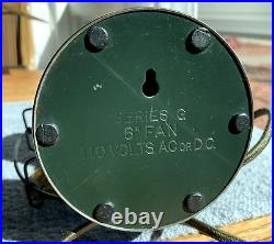 Antique 1924 Ge Series G 6 Brass Small Fan Vintage Electric Runs Great Antique 1924 Ge Series G 6 Brass Small Fan Vintage Electric Runs Great
