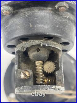 Antique 1925 Polar Cub 10 Type H Electric Oscillating Fan, Fan Works Original