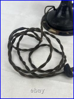 Antique 1925 Polar Cub 10 Type H Electric Oscillating Fan, Fan Works Original