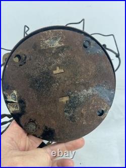 Antique 1925 Polar Cub 10 Type H Electric Oscillating Fan, Fan Works Original