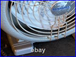 Antique 1930s Kenmore Space Heater Round Steel Industrial Steampunk Fan Pre war