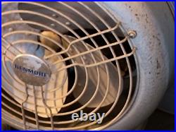 Antique 1930s Kenmore Space Heater Round Steel Industrial Steampunk Fan Pre war