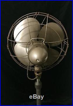 Antique 1940'S Emerson Electric 12 Pedestal Fan 77648-Sq