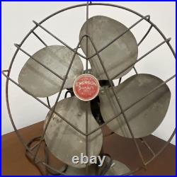 Antique 30's Emerson Jr. 2650-C Oscillating Electric Fan TESTED/WORKS