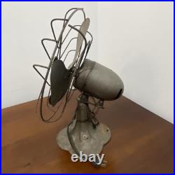 Antique 30's Emerson Jr. 2650-C Oscillating Electric Fan TESTED/WORKS