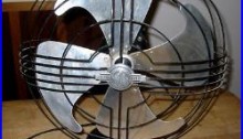 Antique 3 Speed General Electric Vortalex Oscillating Fan