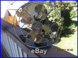Antique 8 Emerson Fan 1500 Fan Vintage Fan Brass Blade Fan Rare Electric Fan
