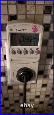 Antique 8 Inch Diehl Desk Fan, Steel Blade And Cage, Works, 1-speed switch