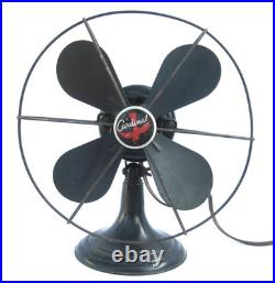 Antique Art Deco CARDINALS Bakelite Vintage Electric Fan Runs A+ St. Louis