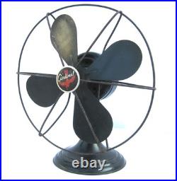 Antique Art Deco CARDINALS Bakelite Vintage Electric Fan Runs A+ St. Louis