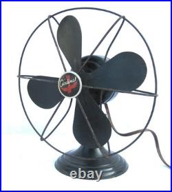 Antique Art Deco CARDINALS Bakelite Vintage Electric Fan Runs A+ St. Louis