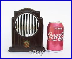 Antique Art Deco French Edla Junior Bakelite Small Electric Fan