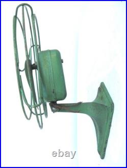 Antique Art Deco Microphone Vintage Electric Fan Wall Mountable