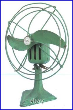 Antique Art Deco Microphone Vintage Electric Fan Wall Mountable