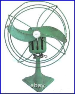 Antique Art Deco Microphone Vintage Electric Fan Wall Mountable