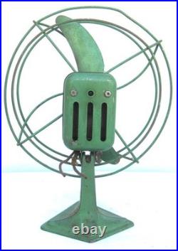 Antique Art Deco Microphone Vintage Electric Fan Wall Mountable