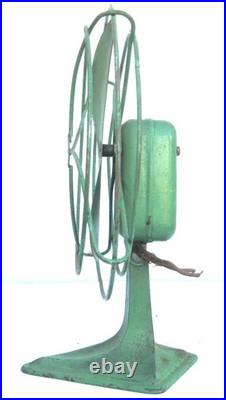 Antique Art Deco Microphone Vintage Electric Fan Wall Mountable