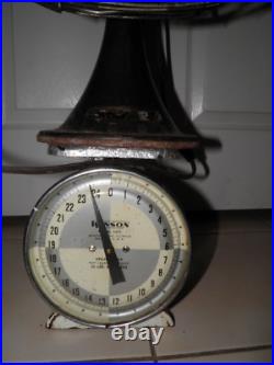 Antique Art Deco Oscillating Electric Industrial 20 Fan Emerson #77648-BO worx