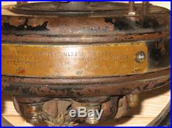 Antique Brass Blade General Electric GE Fan Pancake Motor Type Ul Form E7 1800'S