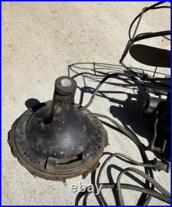 Antique Brass Blade Hunter Fan Early model G 19650 fixer-upper