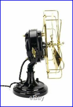 Antique Brass Electric Restored Westinghouse Pancake Rare 133 Cycle Model