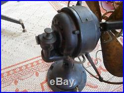 Antique Brass Westinghouse Fan Wavy Cage 12 Works