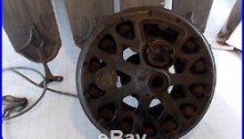 Antique Cast Emerson Ceiling Fan With Blades 45641 Volt 110 Parts or Restore