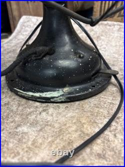 Antique Century 16 Oscillating Table Desk Fan Brass 4 Blade Deco PARTS S3 152