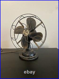 Antique Century Model 311 Blade & Cage Wall Fan Vintage Skeletal Electric Fan Antique Century Model 311 Blade & Cage Wall Fan Vintage Skeletal Electric Fan