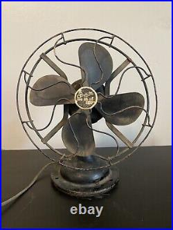 Antique Century Model 311 Blade & Cage Wall Fan Vintage Skeletal Electric Fan Antique Century Model 311 Blade & Cage Wall Fan Vintage Skeletal Electric Fan