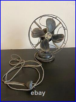 Antique Century Model 311 Blade & Cage Wall Fan Vintage Skeletal Electric Fan Antique Century Model 311 Blade & Cage Wall Fan Vintage Skeletal Electric Fan