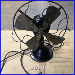 Antique DAYTON Brass Blade Vintage Electric Fan - Runs