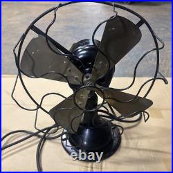 Antique DAYTON Brass Blade Vintage Electric Fan - Runs
