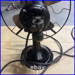 Antique DAYTON Brass Blade Vintage Electric Fan - Runs