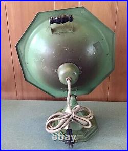 Antique DOMINION Modern Electric Heater Style 550 Art Deco UFO Industrial Mpls