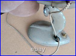 Antique Deco Electric Fan Samson Safe-Flex Mottled Rubber Blades, #1046N