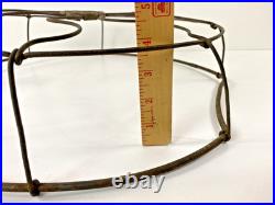 Antique Desk General Electric 16 Fan Brass Guard Drop Ring Cage 1910-13c GE USA