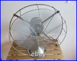 Antique Diehl 16 Chrome 6 Blade Electric Fan New Cord, Runs strong, Read Desc