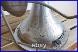 Antique Diehl 16 Chrome 6 Blade Electric Fan New Cord, Runs strong, Read Desc