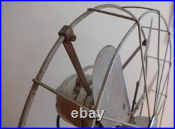 Antique Diehl 16 Chrome 6 Blade Electric Fan New Cord, Runs strong, Read Desc
