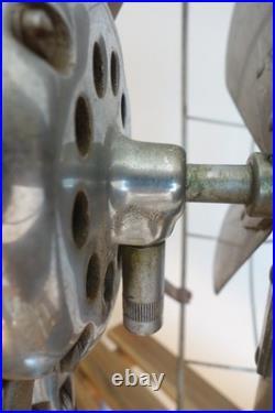 Antique Diehl 16 Chrome 6 Blade Electric Fan New Cord, Runs strong, Read Desc