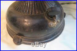 Antique Early 19thC General Electric Type AK Form C Pancake Half Ribbed Base Fan