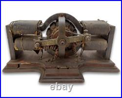 Antique Electric 1890's DC Motor Belding Bipolar Utility