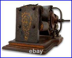 Antique Electric 1890's DC Motor Belding Bipolar Utility